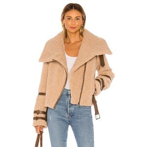 Tularosa Bailey Moto Jacket in Camel